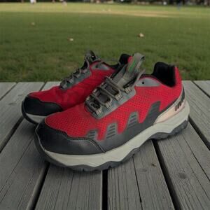 HYTEST Powerhaul Men's Nano Toe EH Slip Resistant Low Athletic Work Shoes